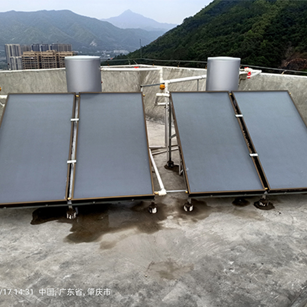 肇慶山?？e墅熱水工程案例